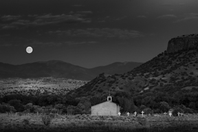 black mesa moonrise