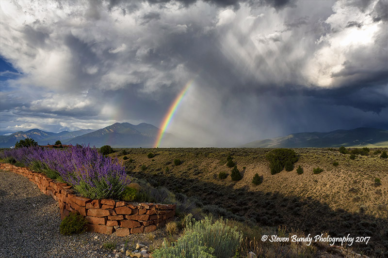 Rainbow at Taos Mountain – Taos, NM – 2017