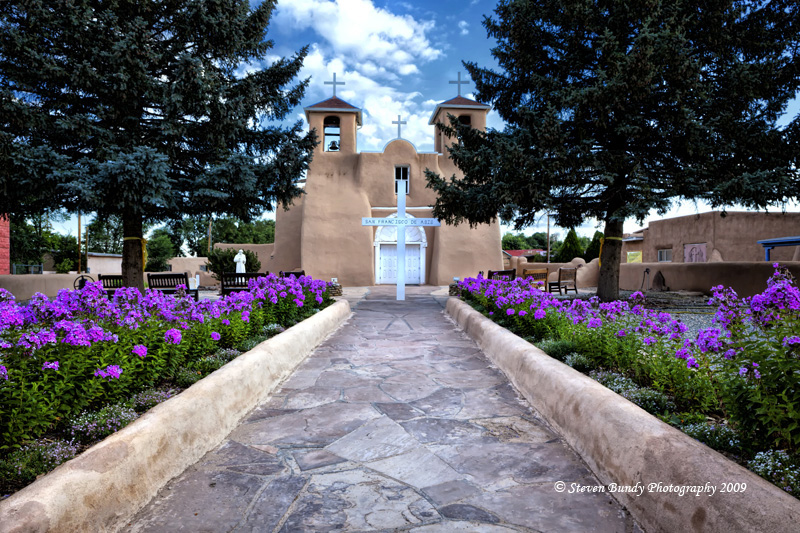 Spring at the Rancho’s Church – Taos, NM – 2009