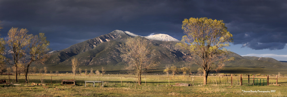 Taos Mountain, El Prado, NM, 2012